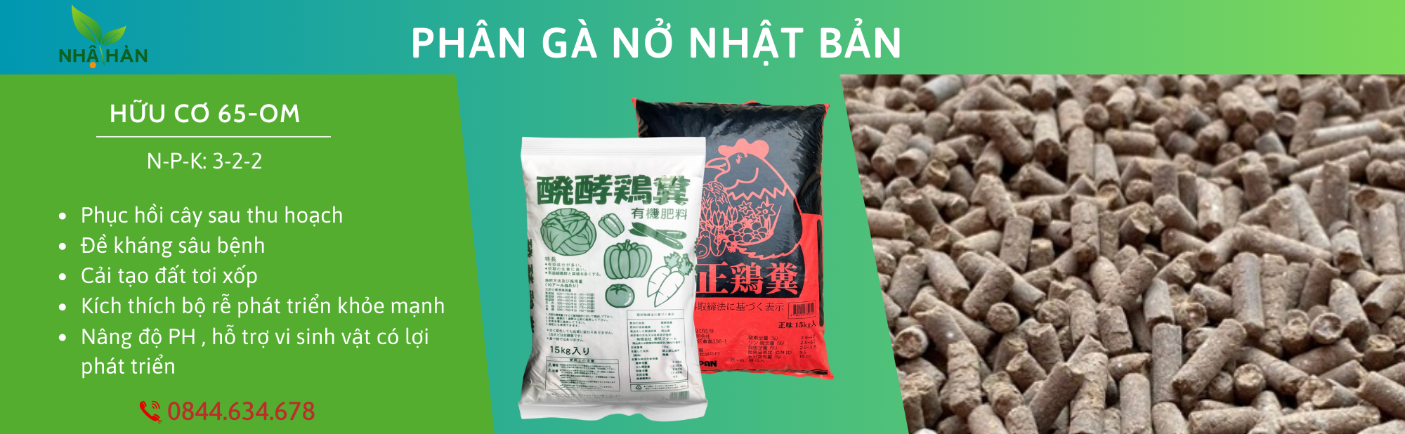 Phân Hữu Cơ Nhật Bản, Phân Bón Nhật Bản, Phân Hữu Cơ